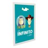 Quadro Decorativo ao Infinito e Além Toy Story - Branco - A3 - 33x45cm - 2