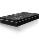 Ver imagem 1 de Colchão Solteiro Bariloche Preto Molas Ensacadas One Face 88x188x26cm