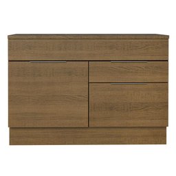 Balcão Gabinete de Pia 120 cm 1 Portas e 2 Gavetas (Com Tampo) Rustic Stella Madesa - 7