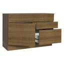 Ver imagem 5 de Balcão Gabinete de Pia 120 cm 1 Portas e 2 Gavetas (Com Tampo) Rustic Stella Madesa