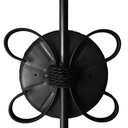 Ver imagem 5 de Luminária Única Lâmpada Para Decoração de Paredes em Varandas Libertas Rosas Artesanato Rococó Preto