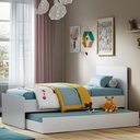 Ver imagem 4 de Bicama com Cama Auxiliar – Ideal para Espaços Compactos