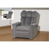 Poltrona Reclinável Agile J Serrano Cinza 146 - Matrix - 1