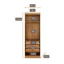 Ver imagem 6 de Closet Modulado Safira 009 Clic Moveis Cumaru