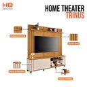 Ver imagem 2 de Estante Home Theater Trinus Cinamomo Off White com Aparador Vivant Off White Cinamomo - Hb Móveis