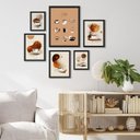 Ver imagem 1 de Kit Composição 6 Quadros Café de Todo Tipo:moldura Branca