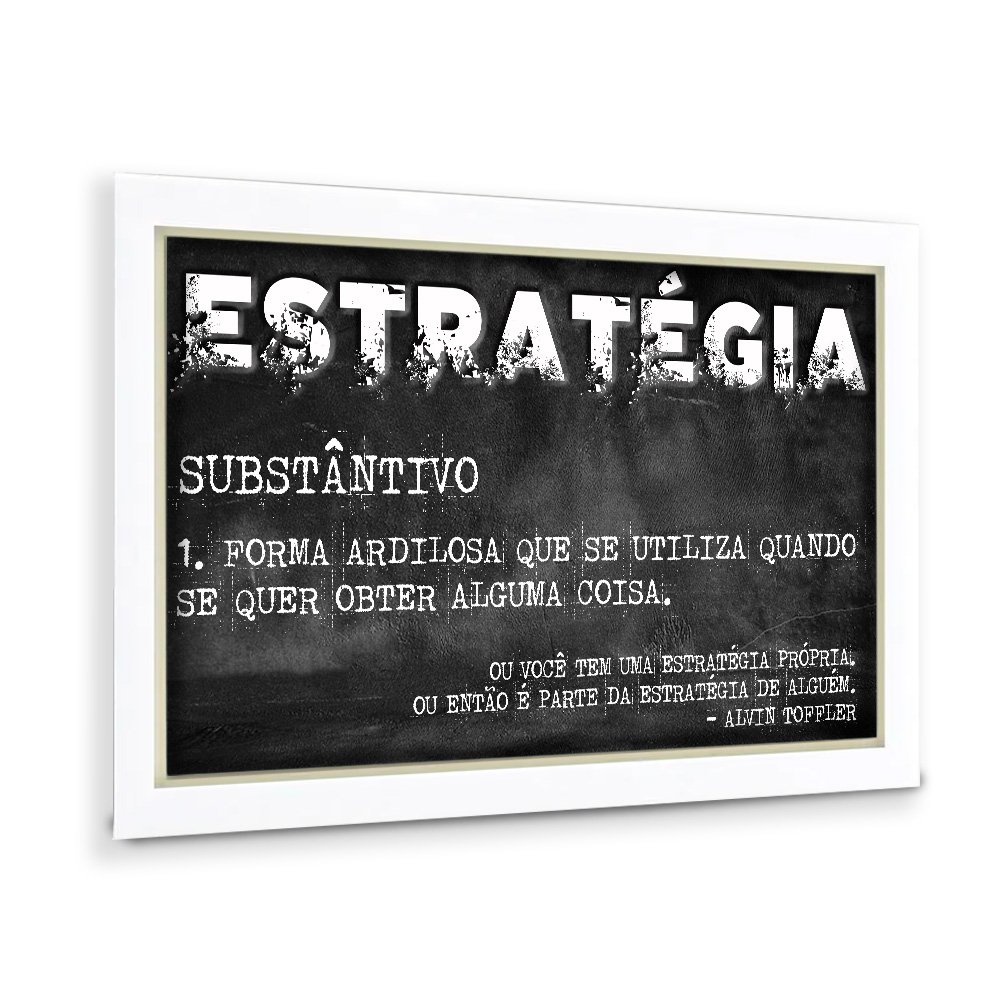 Placa Decorativa Frases de Motivação Nunca Desista 30x40cm