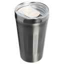 Ver imagem 2 de Copo Texturizado com Tampa Stanley 473ml - Stainless Steel