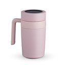 Ver imagem 1 de Caneca Térmica Inox 500ml com Display Led Marcador de Temperatura:rosa