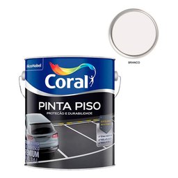 Tinta Pinta Piso Coral 3,6l Cores:branco - 2