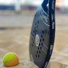 Raquete De Beach Tennis Carbono Lite Force Gowin Azul com Preto - 5