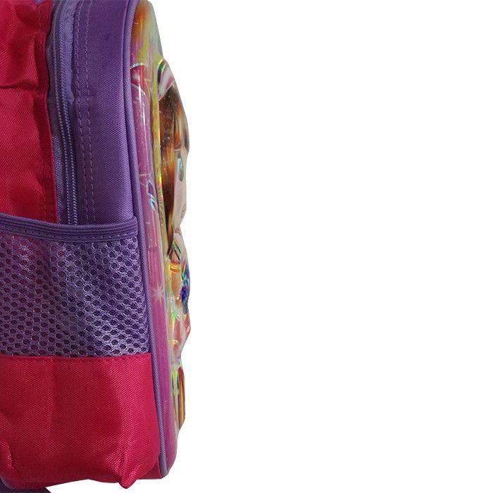 Mochila Creche com Relevo Holográfico Garota Bekasa 1458 - 4