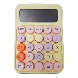 Calculadora Colorida Aiker - Amarelo - 2
