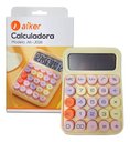 Ver imagem 1 de Calculadora Colorida Aiker - Amarelo