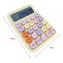 Ver imagem 3 de Calculadora Colorida Aiker - Amarelo