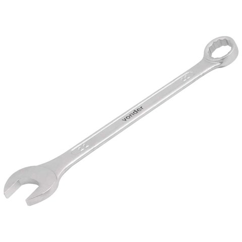 Chave Combinada 22mm Aço Cromado Vanádio Reta - 3742220000 - Vonder