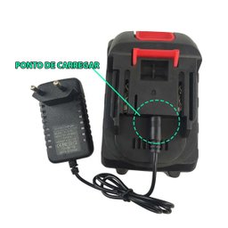 Mini Motosserra Eletrica 48v Potente Bateria Recarregavel 6 Polegadas sem Fio Madeira Galho Bambu Ar - 9