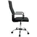 Ver imagem 3 de Kit 4 Cadeiras Eames Esteirinha Presidente Escritório Alta Preta