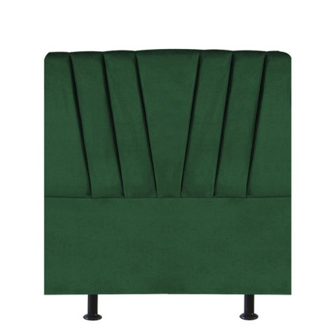 Cabeceira para Cama Box Solteiro 90 Cm Bélgica:verde
