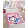 manta infantil menina microfibra jolitex mônica e sua coelhinha - 1