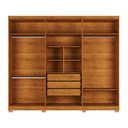 Ver imagem 5 de Guarda-Roupa Casal 6 Portas 3 Gavetas Essence Yescasa