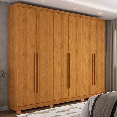 Guarda-Roupa Casal 6 Portas 3 Gavetas Essence Yescasa