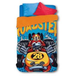 Coberdrom Fleece Infantil Menino Dupla Face Mickey - 2