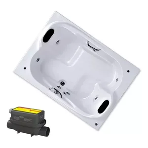 Banheira Dupla Hidromassagem Londrina - 220v Ac Pop - 04 Jatos + Aquecimento