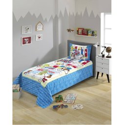Kit Colcha Solteiro 2 Pçs Dohler Snoopy - 1 Kit Colcha Solteiro 2 Pçs Dohler Snoopy - 1