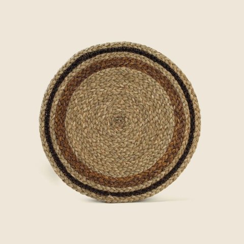 Sousplat Lucca Fibra Natural 32cm - A\casa