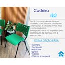 Ver mais imagens de Jogo de Mesa 70x70 Comercial com 4 Cadeiras Iso Verde