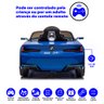 Carro Elétrico Infantil Bmw I14 12v Azul com Controle Remoto Zippy Toys - 3