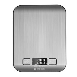 Balança Digital de Cozinha em Aço Inoxidável com Capacidade até 5000g Etekcity - 1