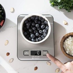 Balança Digital de Cozinha em Aço Inoxidável com Capacidade até 5000g Etekcity - 4