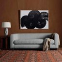 Ver imagem 2 de Sofá 3 Lugares Luxo Recepção Escritorio Sala Veneza 180cm Bouclé