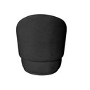 Ver imagem 3 de Kit 2 Poltronas Decorativa Beatriz Orgânica Couro Preto
