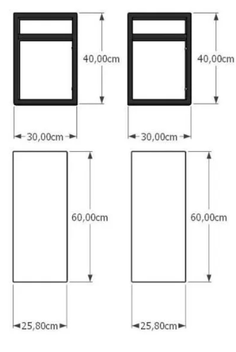 Mesa Lateral Sofá Industrial Aço Cor Preto Prateleiras 30 Cm Cor Preto Modelo Ind01pml Preto/preto - 4