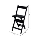 Ver imagem 4 de Mesinha Bistrô Alta com 2 Banquetas Dobravel Bares Preto