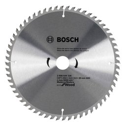 Disco de Serra Circular Eco 254mm 60 Dentes Bosch - 1