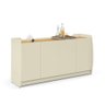 Buffet Aparador Sublime 160 Off White Naturale - Gelius - 2