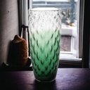 Ver imagem 2 de Vaso de Vidro Verde Grande