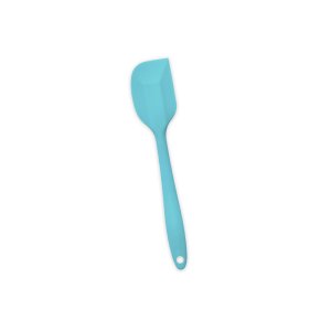 ESPÁTULA DE SILICONE DUPLO RETA PÃO DURO PEQUENA - OIKOS