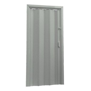 Porta Sanfonada 60cm Cinza Fortlev