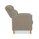 Ver imagem 6 de Poltrona Amamentação Reclinável Gisele - Poltrona Confortável para Leitura e Descanso - Cappuccino