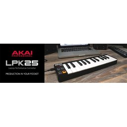 Controlador Akai Usb-midi com 25 Teclas Lpk25 para Laptop - 4