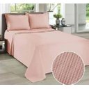 Ver imagem 3 de Kit Colcha Piquet Liso Dohler King Branco