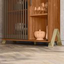 Ver imagem 6 de Cristaleira Sirius com Adega 2 Portas Mel Tana Decor