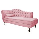 Ver imagem 1 de Diva Recamier Diana 140cm Lado Direito Suede - Doce Sonho Móveis