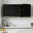 Ver imagem 1 de Armário Aéreo de Cozinha Essenza 3 Portas 120cm Móvel na Caixa