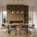 Ver imagem 4 de Tijolinho Pedra Ferro Cimentício 24x8 - Iron Brick (m²)